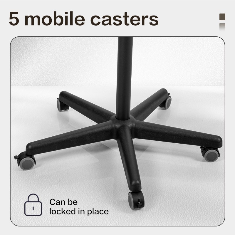 DELI EV130 MOBILE F/CHART STAND W/WHEELS