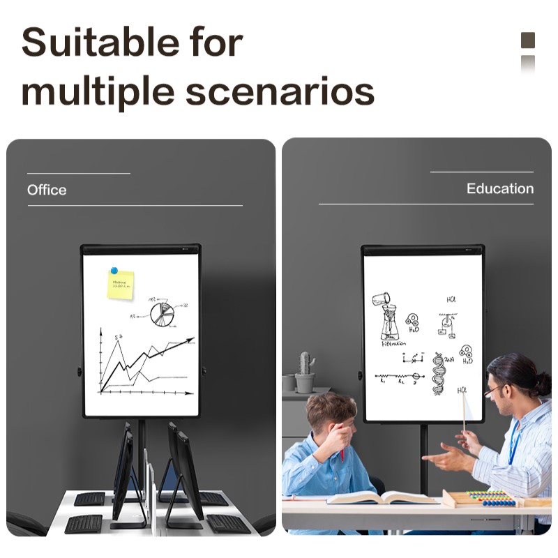 DELI EV130 MOBILE F/CHART STAND W/WHEELS