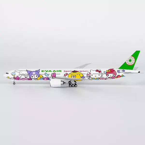 Eva Airways 777-300ER HELLO KITTY Candy Jet - Sanrio Characters