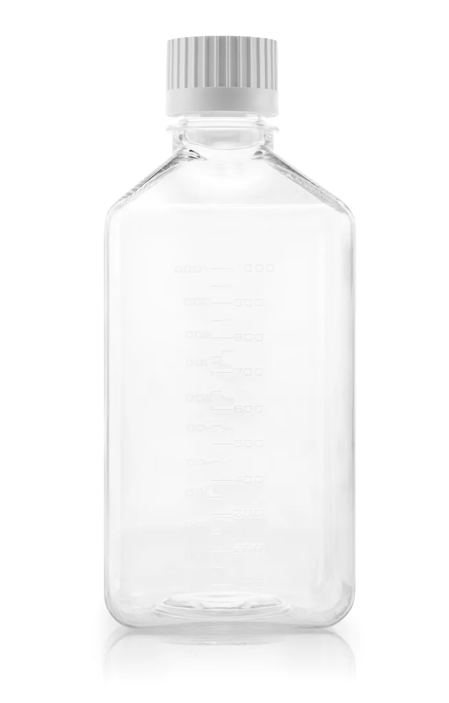 EZBio Media Bottle 1L PETG 38-430 Closed VersaCap