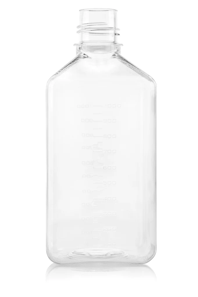 EZBio Media Bottle 1L PETG 38-430 Neck No Cap