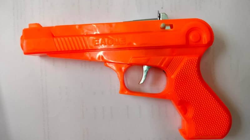 Diwali Gun for Kids for Paper Roll Caps Diwali Gun (Rolls Not Included) - Multicolor