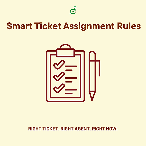 Zoho Desk: Smart Ticket Assignment Rules