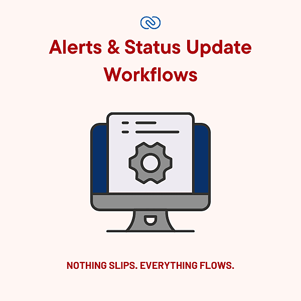 Zoho CRM: Alerts & Status Update Workflows