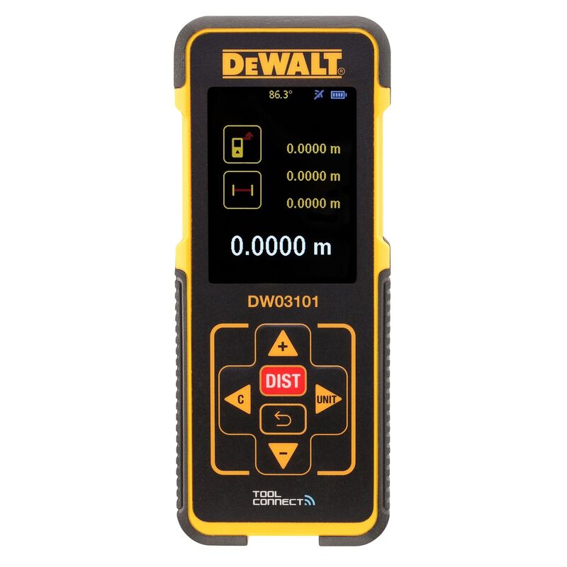 DEWALT DW03101‑XJ 100 m Laser Distance Measurer