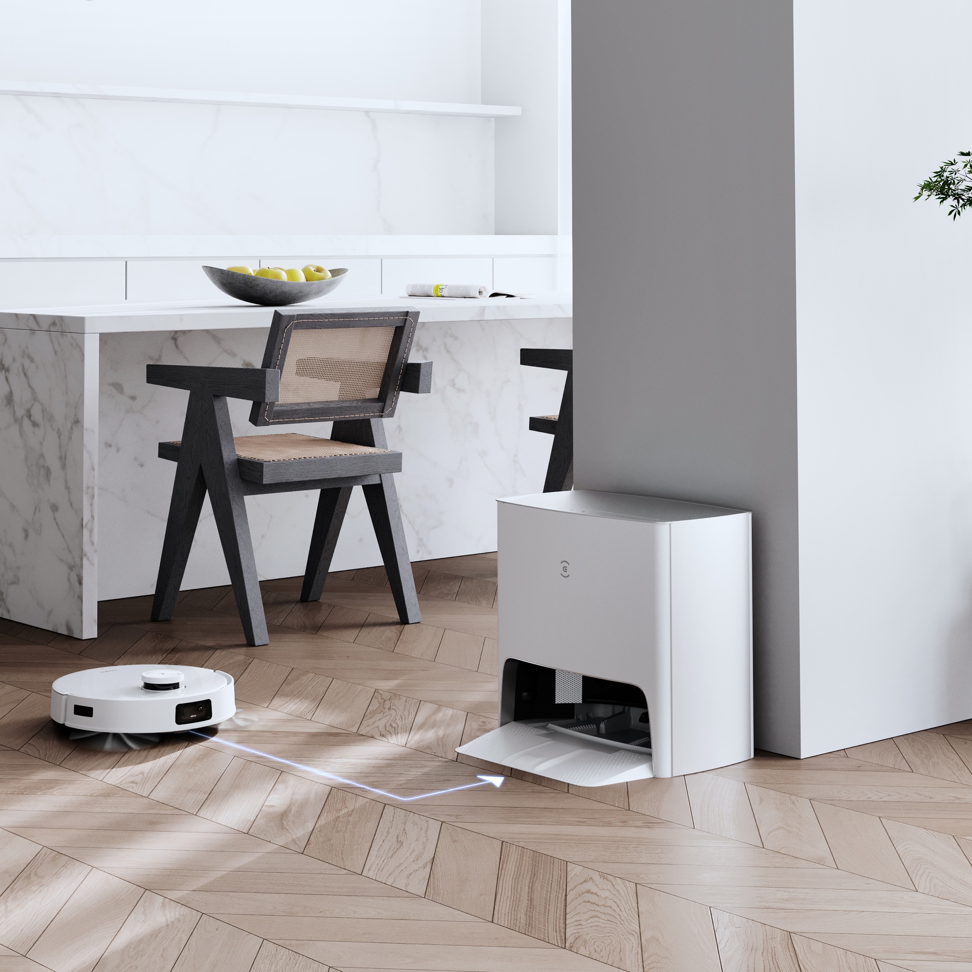 Ecovacs Deebot T10 Plus Robot Vacuum Cleaner - 3000Pa, 260min Runtime