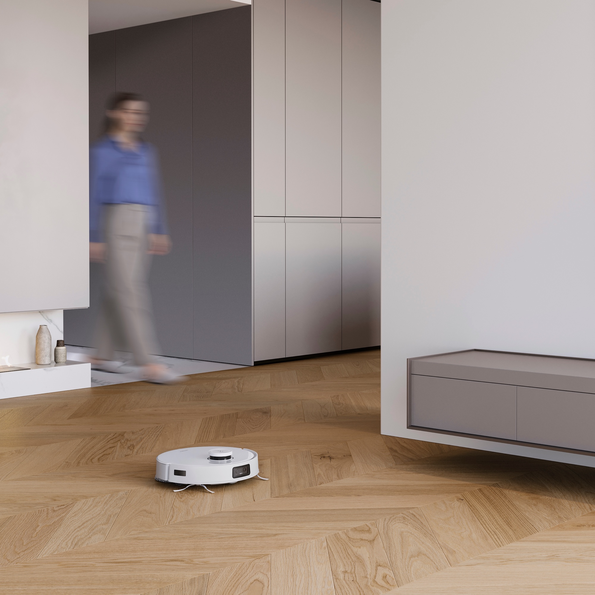 Ecovacs DEEBOT T10 Robot Vacuum Cleaner - 3000Pa, 260min Runtime‚ AI Avoidance