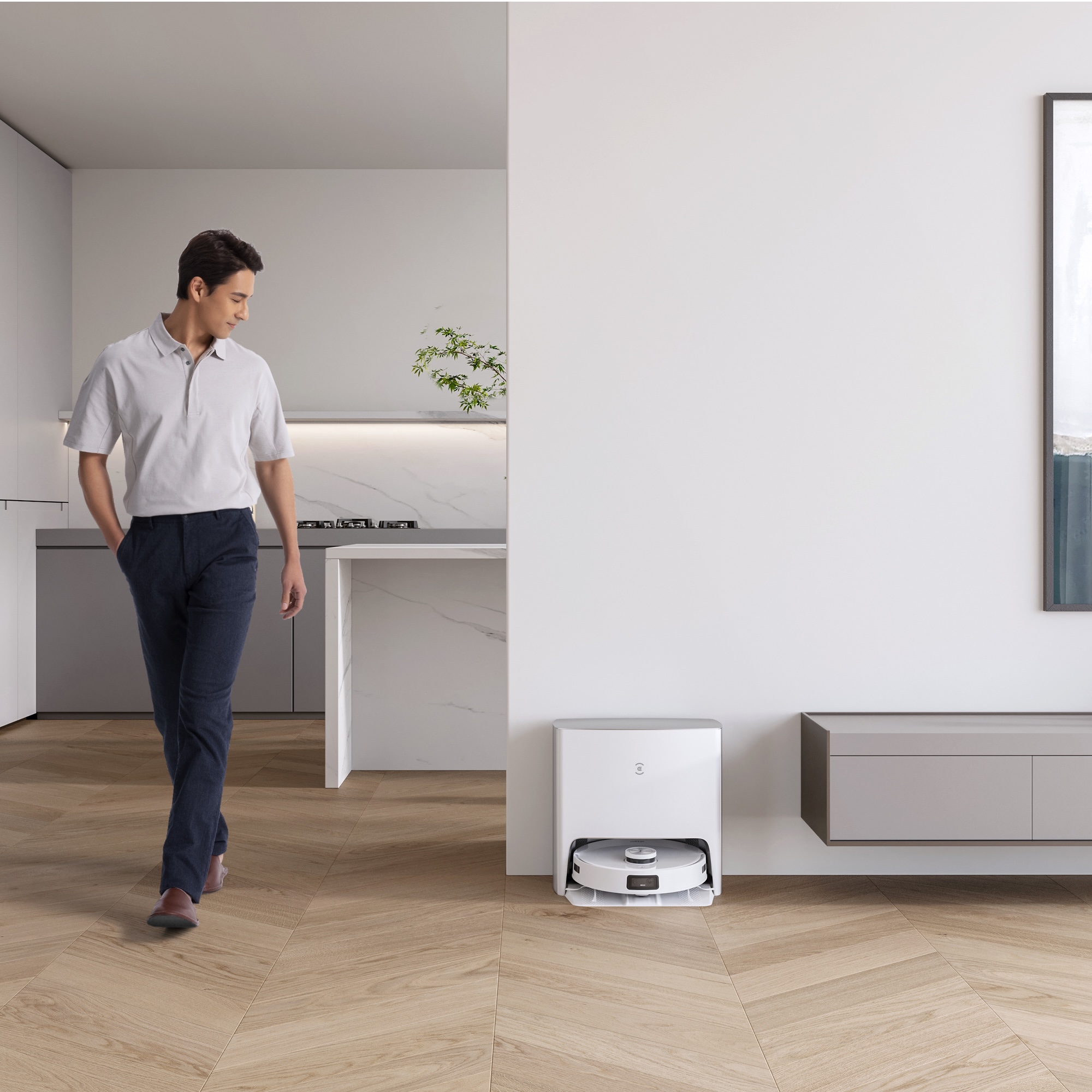 Ecovacs Deebot T10 Plus Robot Vacuum Cleaner - 3000Pa, 260min Runtime