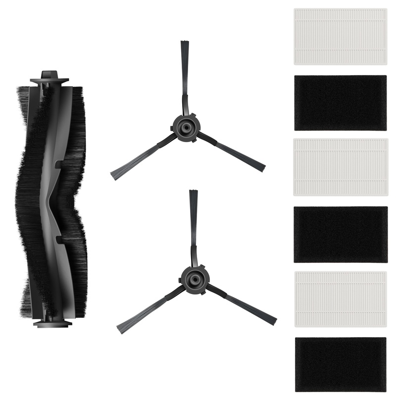Ecovacs DEEBOT Y1 PRO PLUS Buddy Kit - 5 Brush, 3 Filter/Sponge (Updated PACKGING)