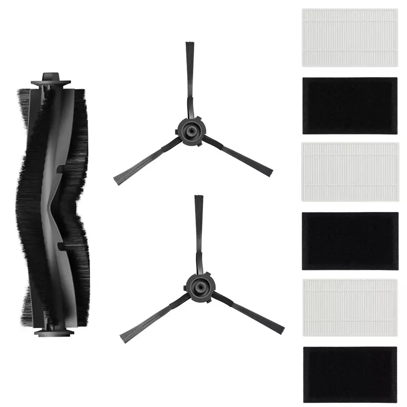 Ecovacs DEEBOT Y1 PRO (Standalone) Buddy Kit - 5 Brush, 3 Filter/Sponge (Updated PACKGING)