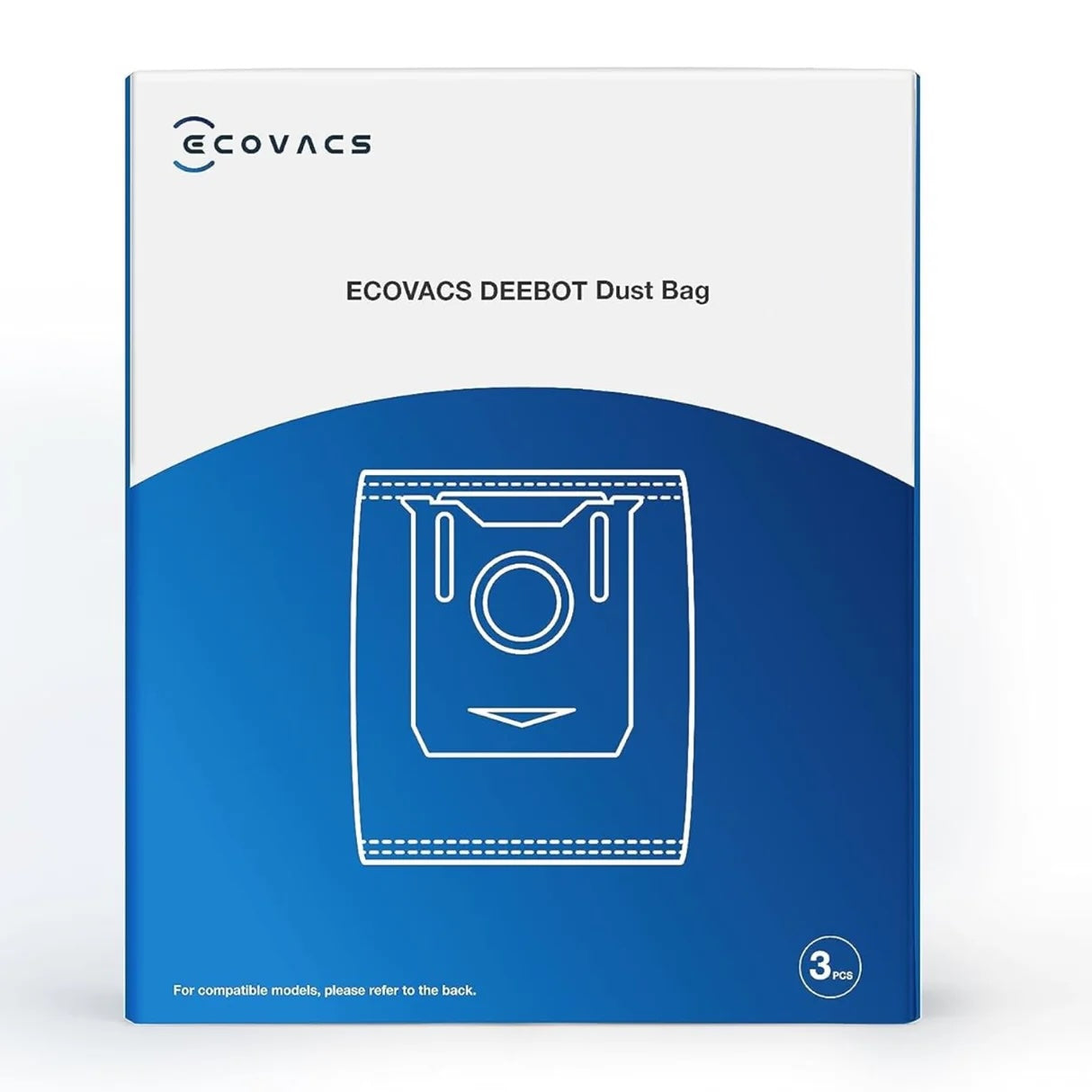 Ecovacs DEEBOT X5 OMNI/X5 PRO OMNI/X2 OMNI/T30S PRO/T30S/T30S PRO OMNI Gen2 Dust Bags 3L