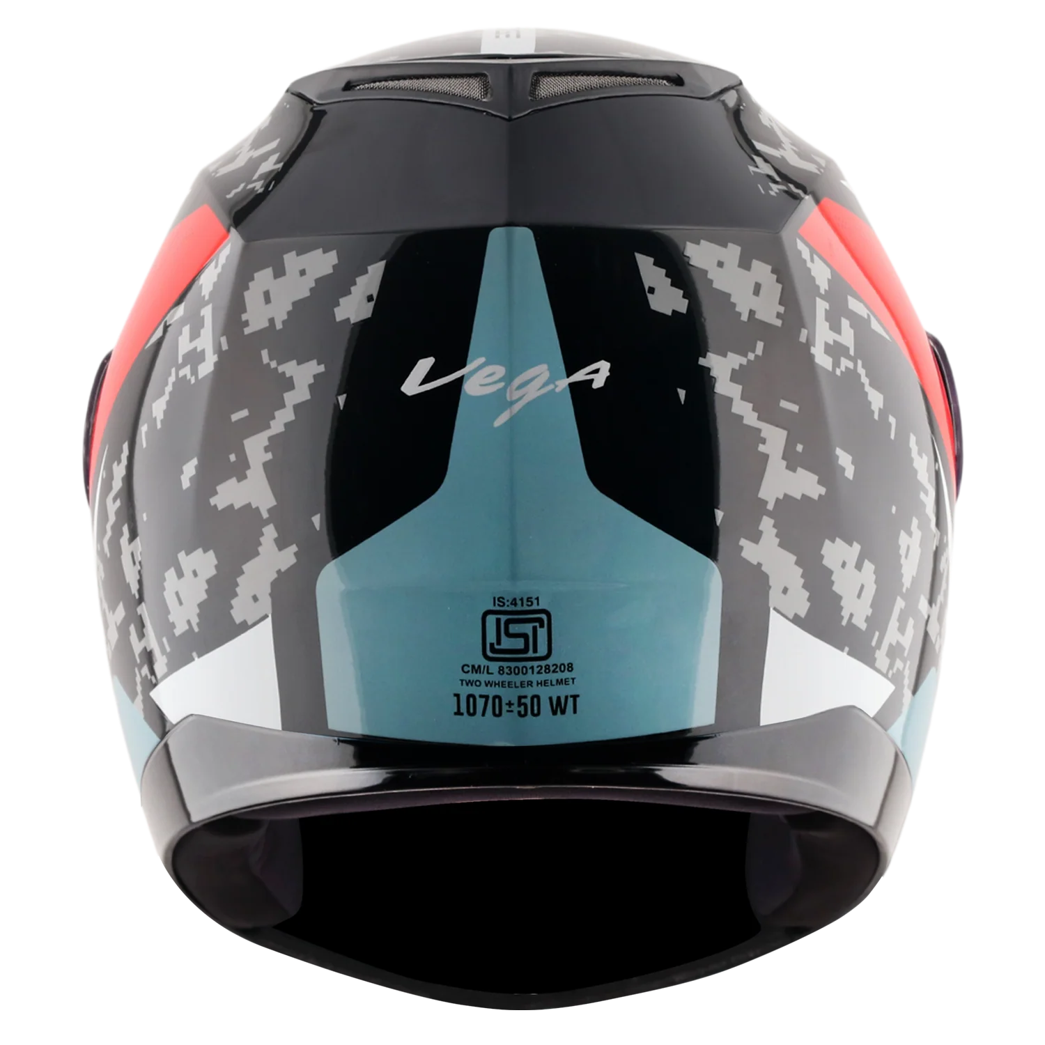 VEGA EDGE DX US ARMY GR BLACK/RED (M)