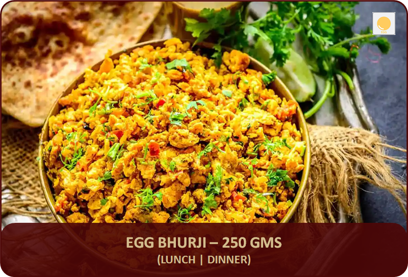 Egg Bhurji - 250 Gms Egg Bhurji - 250 Gms