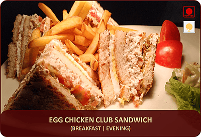 Egg Chicken Club Sandwich Egg Chicken Club Sandwich