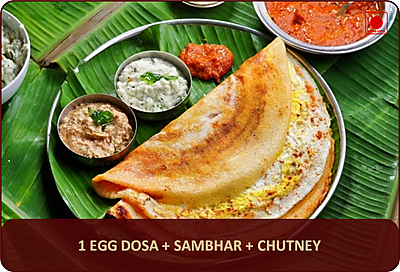 Egg Dosa - 1 Pc