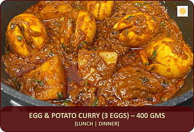 Egg & Potato Curry - 400 Gms