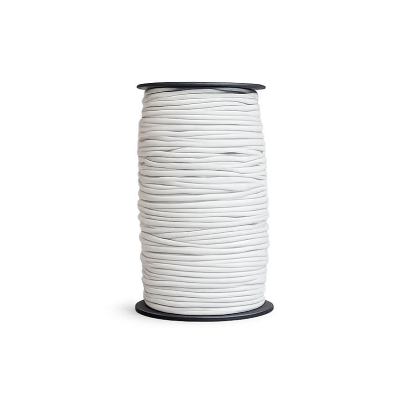Elástico # 3Mm Blanco Rollo X 200 Yardas Elástico # 3Mm Blanco Rollo X 200 Yardas