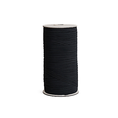 Elástico 3 Mm No 1 Negro Rollo X 100 Metros
