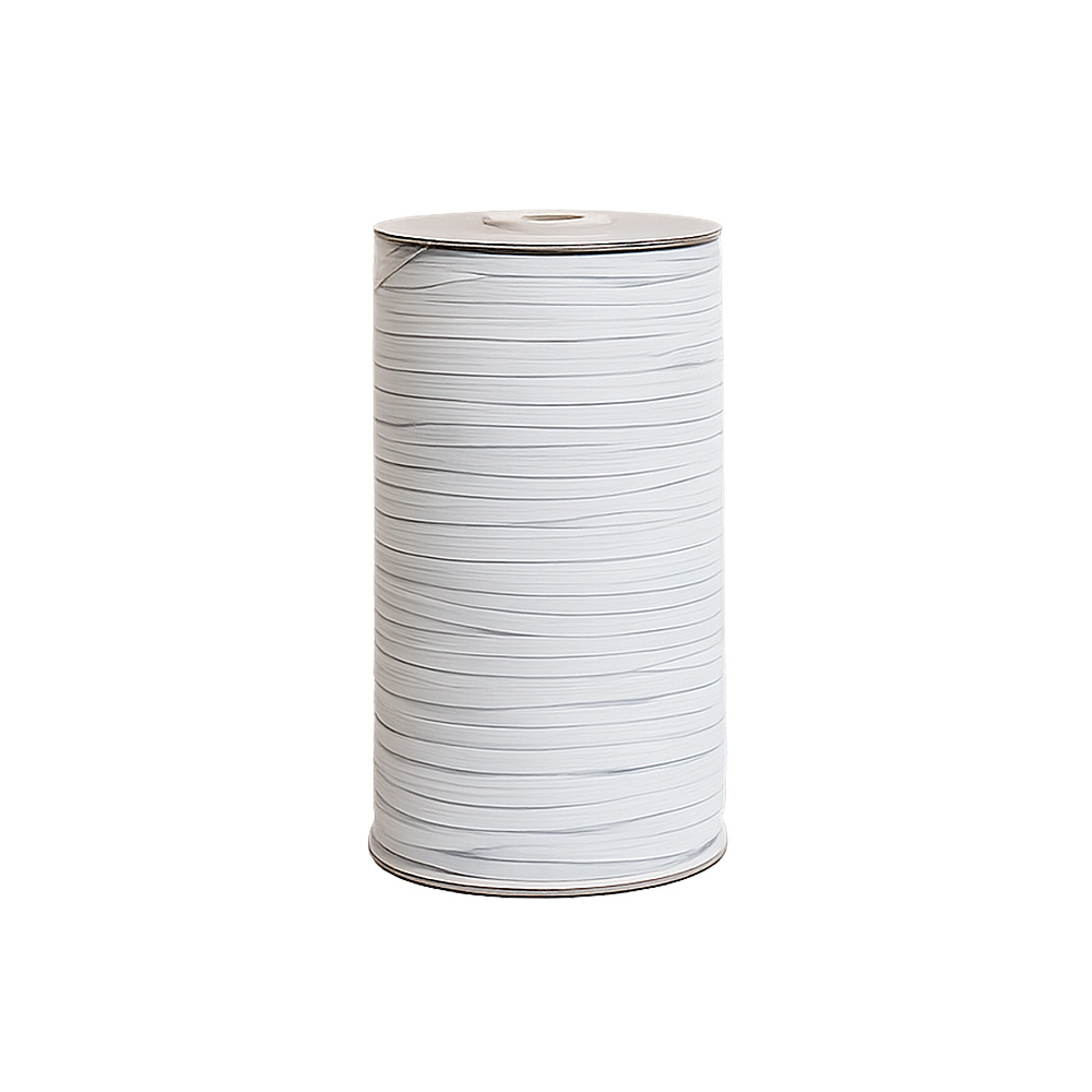 Elástico 5 Mm No 2 Blanco Rollo X 100 Metros Elástico 5 Mm No 2 Blanco Rollo X 100 Metros