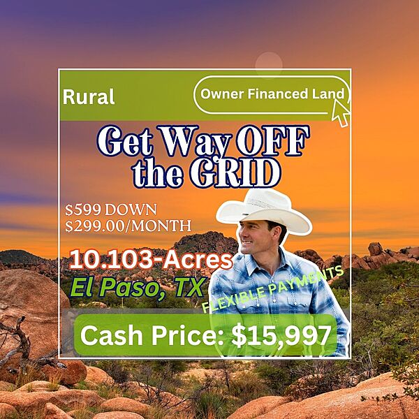 19318 Valentino Perez - Affordable Vacant Lot in El Paso, TX