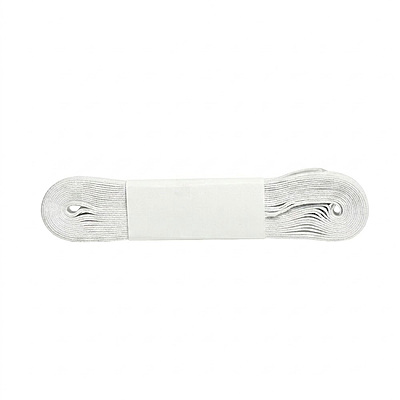Elastico En Piezas 5Mm Blanco No 2 Paquete X 12 Madejas X 10Metros