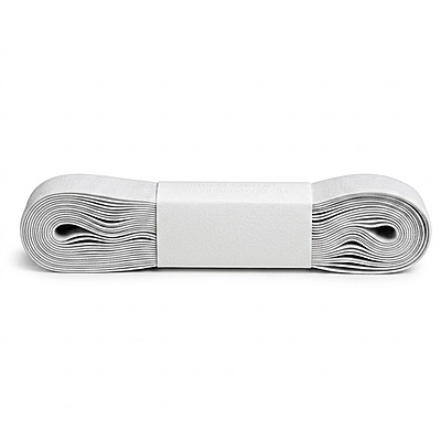 Elastico En Piezas 7Mm Blanco No 3 Paquete X 12 Madejas X 10Metros