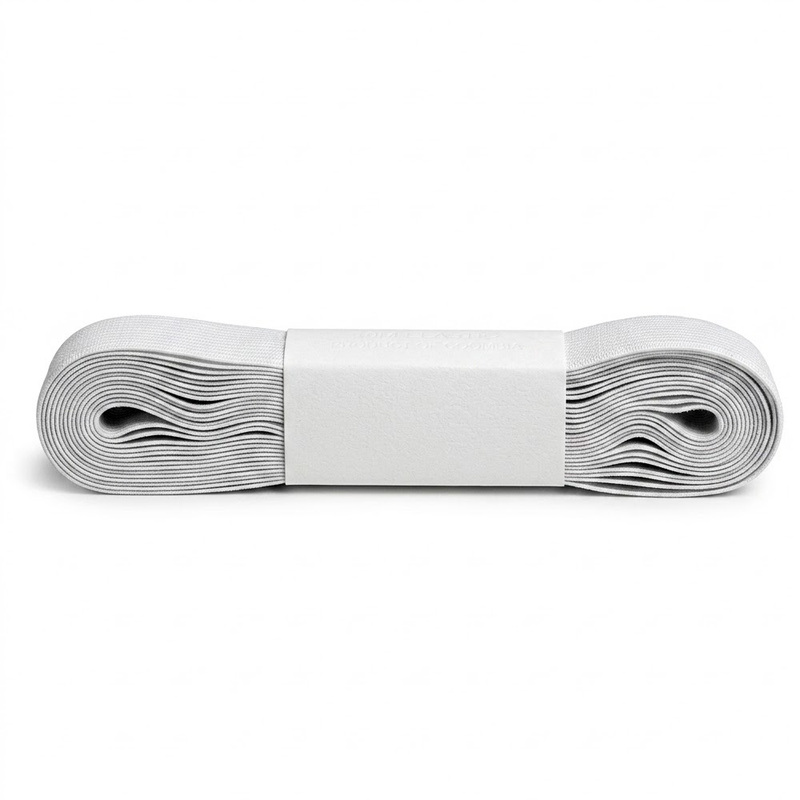 Elastico En Piezas 7Mm Blanco No 3 Paquete X 12 Madejas X 10Metros Elastico En Piezas 7Mm Blanco No 3 Paquete X 12 Madejas X 10Metros