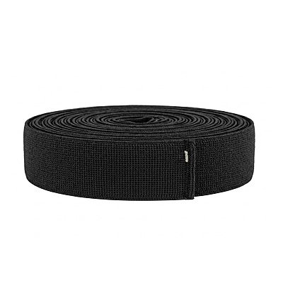 Elastico Plano 4.0Cmt Negro Rollo X 25 Metros