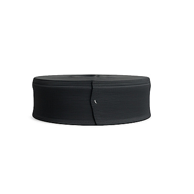 Elastico Plano 6.0Cmt Negro Rollo X 25 Metros