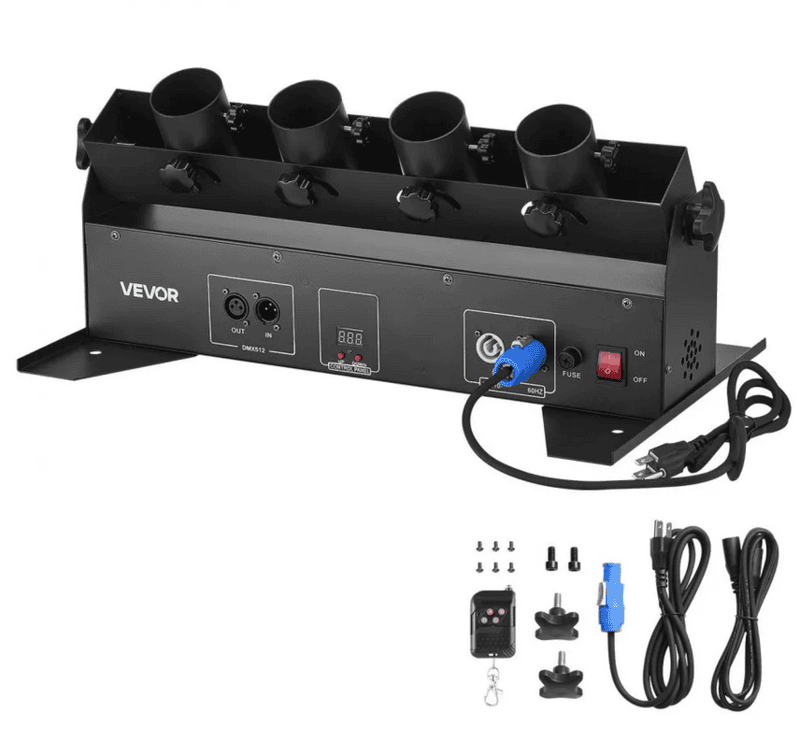 Machine 4 Canon confetti - powder  / Máquina 4 confeti Canon - polvo