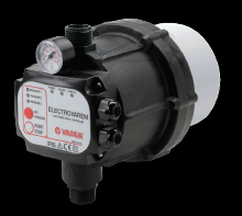 Electrovarem 120V 1 HP Pump Controller with Integrated Tank & Dry-Run Protection