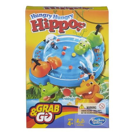 Hungry Hungry Hippo Grab & Go Game