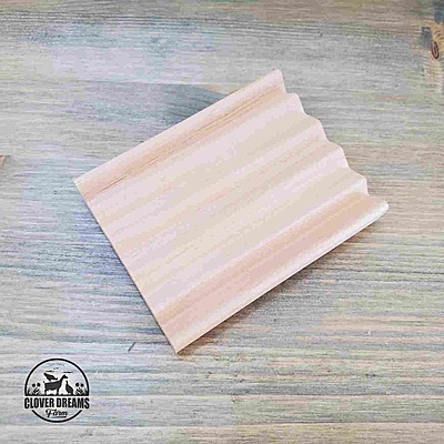 Elevation Style Wood Soap Dish - 1 Dish Elevation Style Wood Soap Dish - 1 Dish