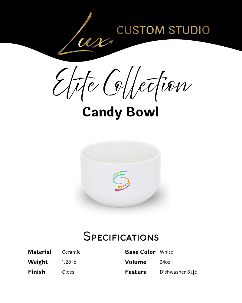 Elite Collection Candy Bowl