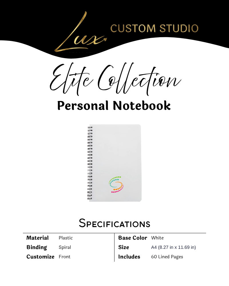 Elite Collection Personal Notebook