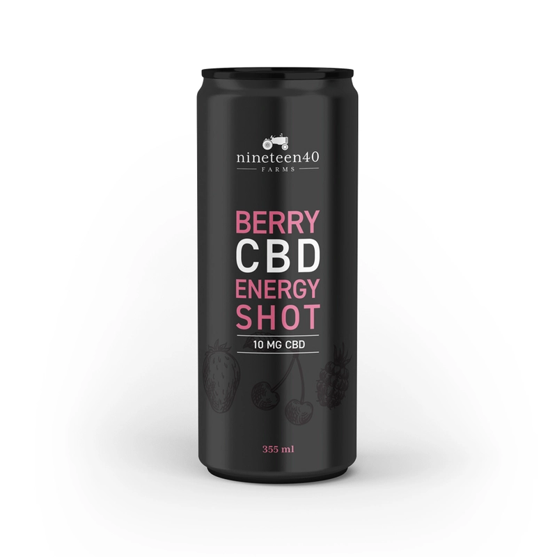 nineteen40 Farms – CBD Berry Energy Shot