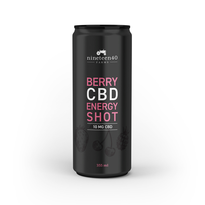 nineteen40 Farms – CBD Berry Energy Shot