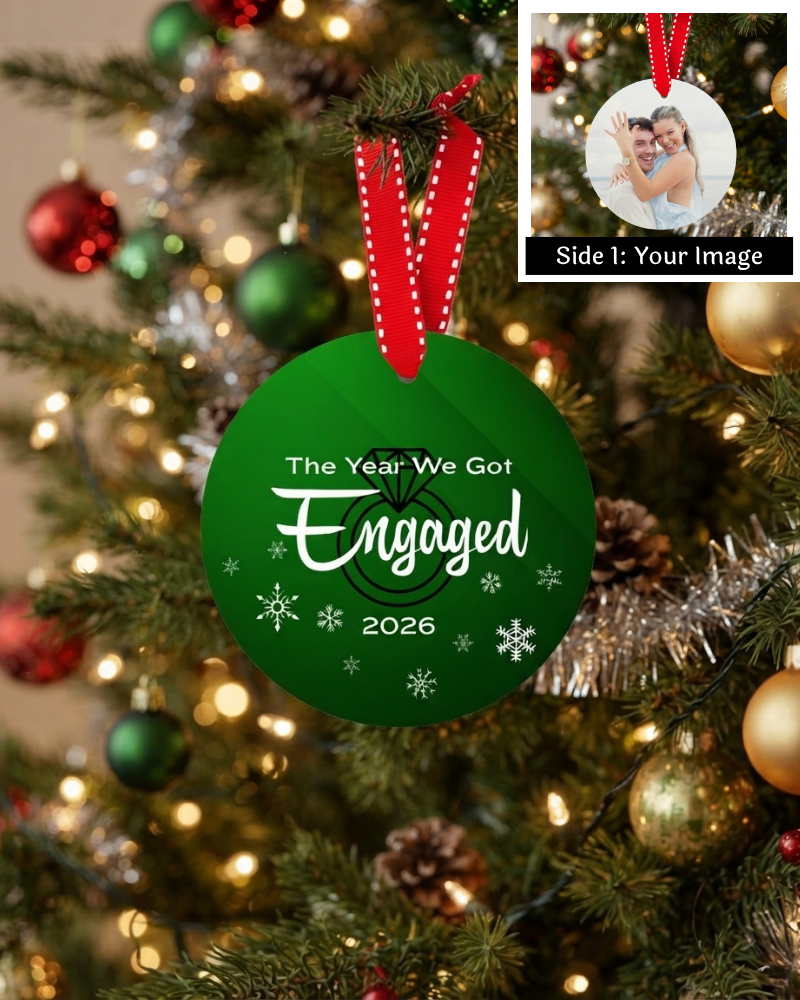 Journey Series Engagement Ornament