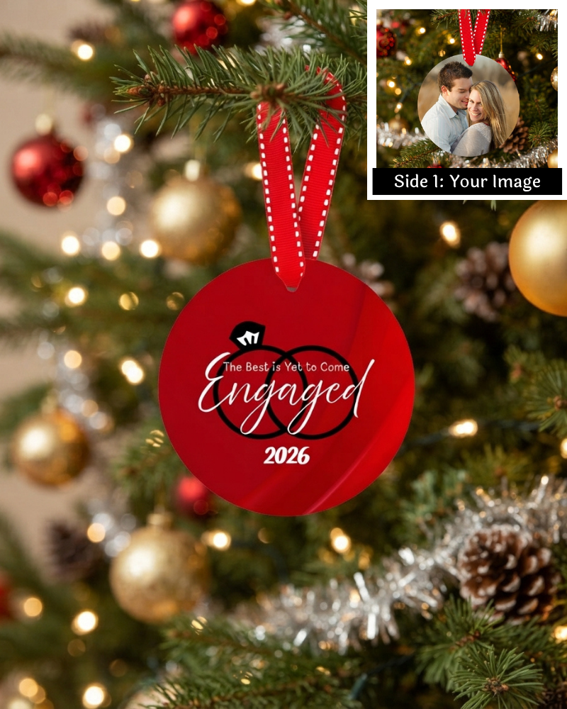 Journey Series Engagement Ornament