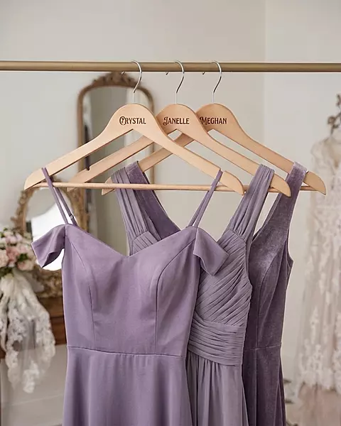 Heirloom Collection Wedding Custom Engraved Hangers