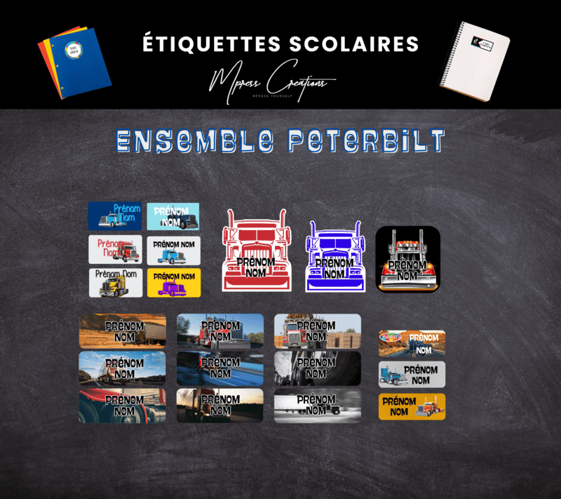 Étiquettes thématique Trucking