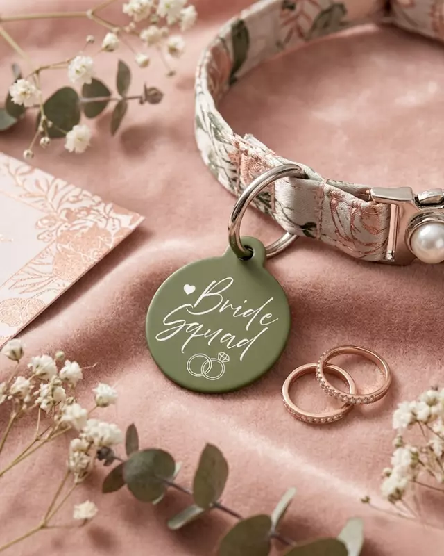 Classic Entourage Pet Tag