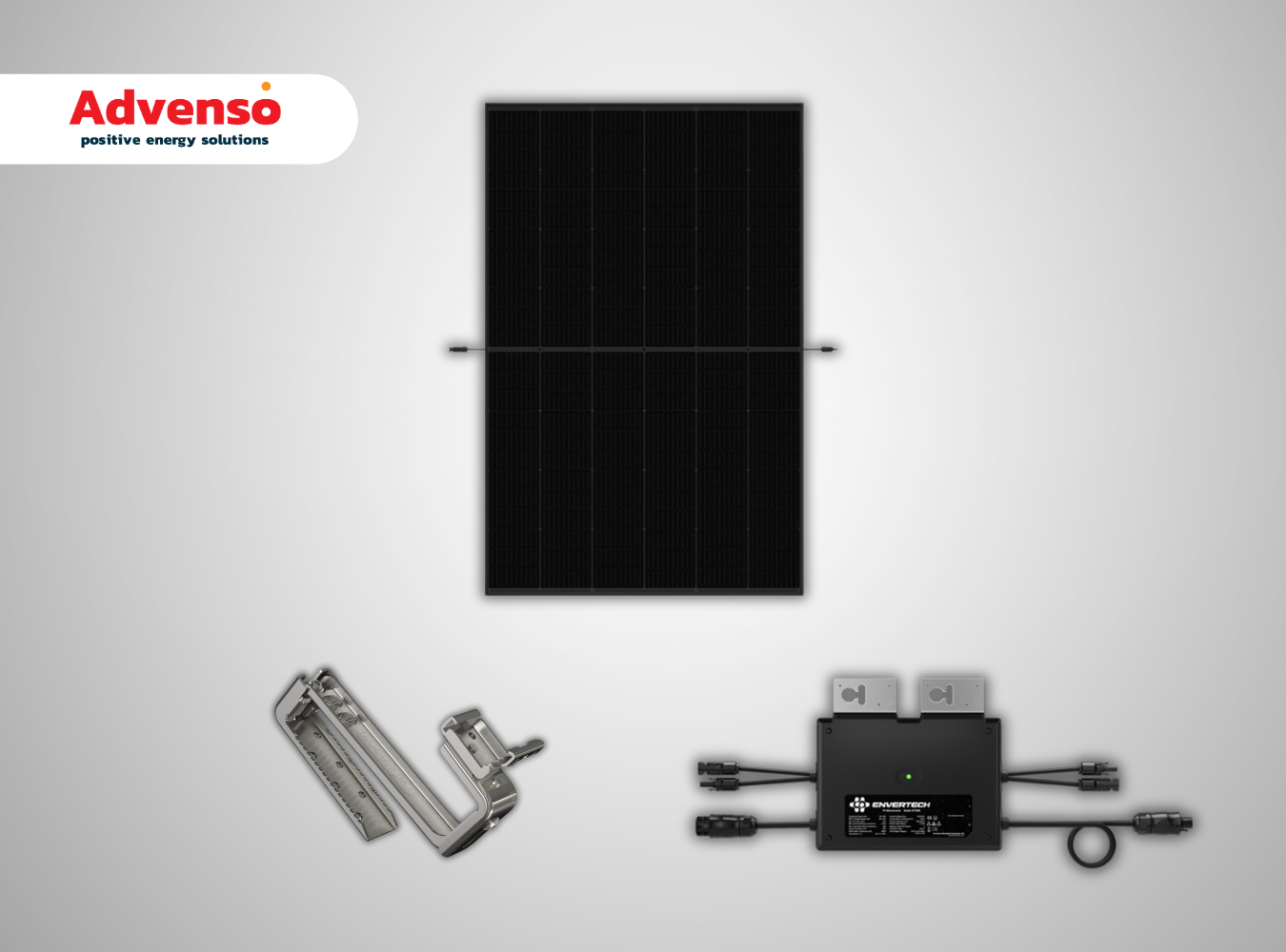 1 Stekkerpaneel met Envertech omvormer - Dakpannen 1 Stekkerpaneel met Envertech omvormer - Dakpannen