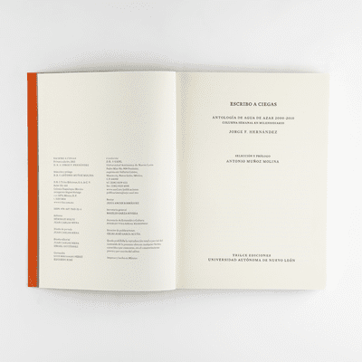 Escribo a ciegas Escribo a ciegas