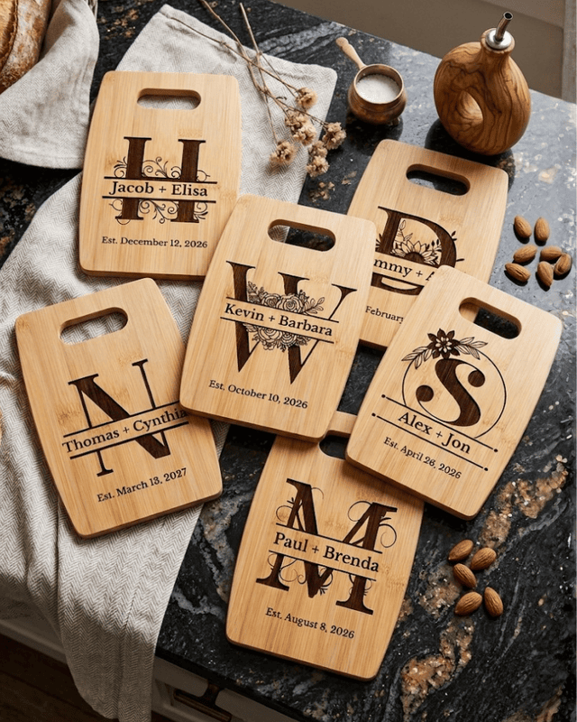 Established Curved Cutting Board