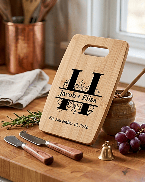 Established Curved Cutting Board
