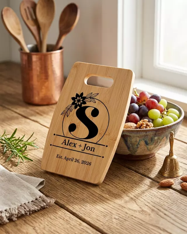 Established Curved Cutting Board
