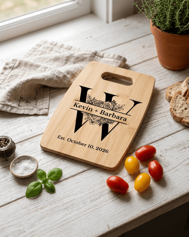 Established Curved Cutting Board