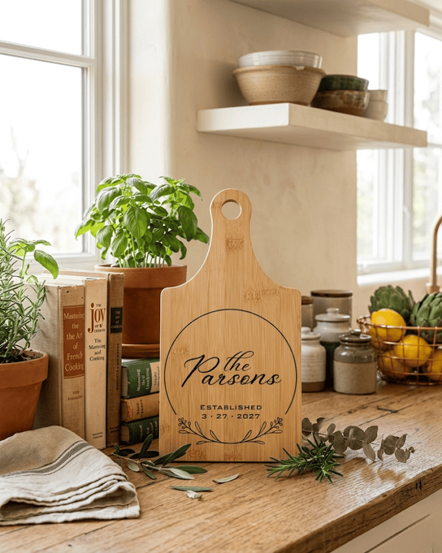 Established Wine Cutting Board