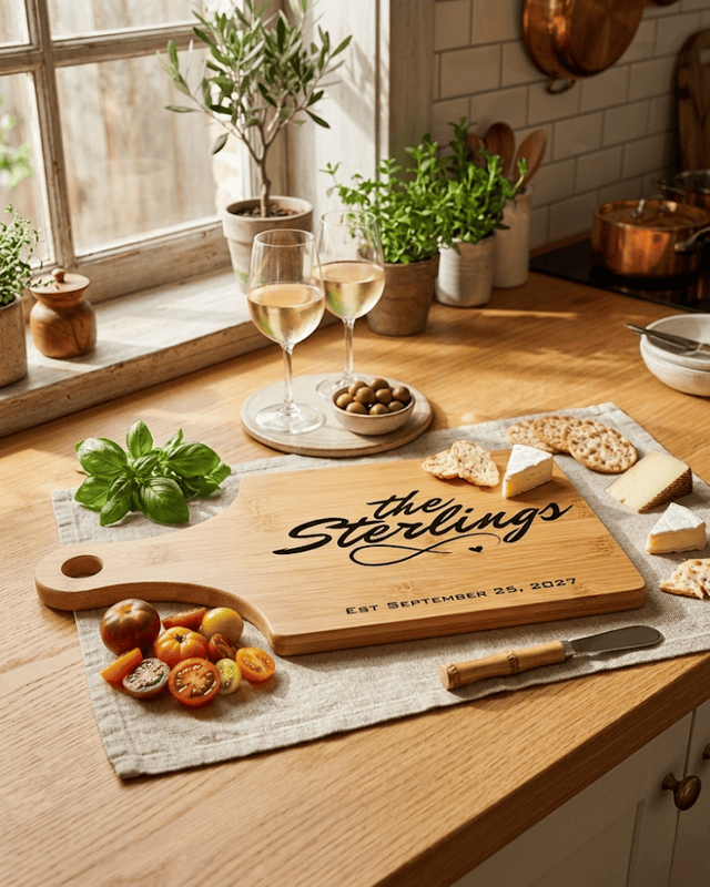 Established Wine Cutting Board